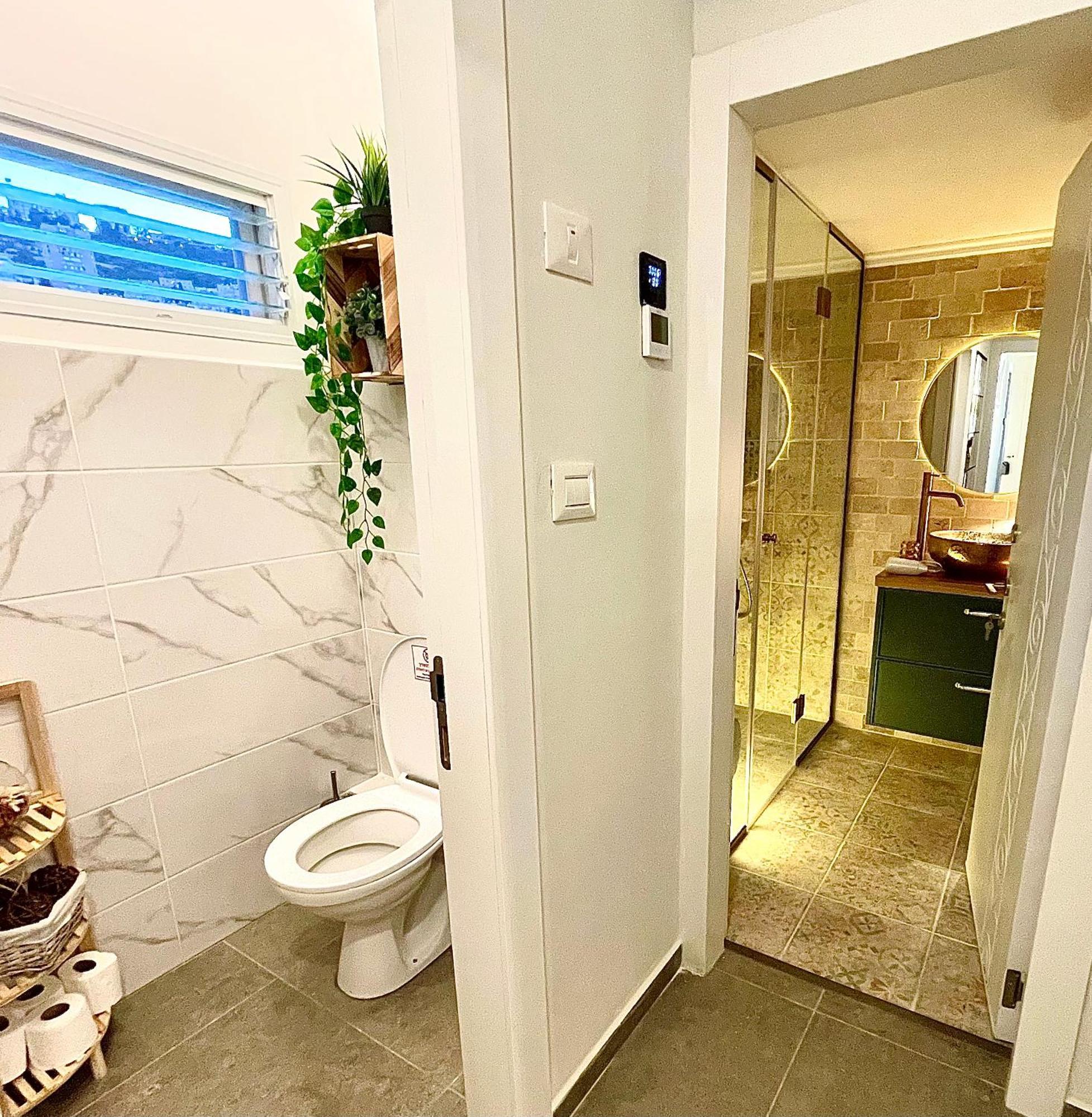דירה Designer With Complex & Jacuzzi Near Bahai Garden חיפה